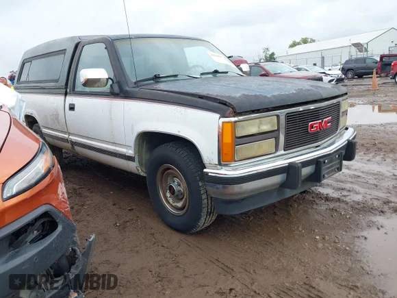 ✅ 1991 GMC Sierra 2500 • VIN: 1GTFC24K0ME546248 • Lot: 43299837. Listed on IAAI with 141,821 mi. Free auction sales archive from the USA and detailed vehicle history report at DreamBid. Image 1.