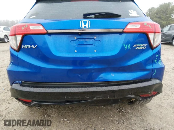 ✅ 2020 Honda HR-V Sport • VIN: 3CZRU6H18LM718693 • Lot: 44753151. Wystawiony na IAAI z przebiegiem 146 118 mil. Bezpłatny archiwum sprzedaży aukcyjnych z USA i szczegółowy raport historii pojazdu na DreamBid. Zdjęcie 6.