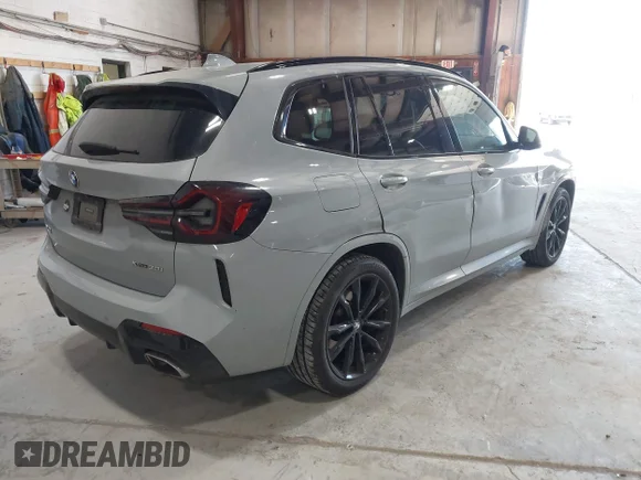 ✅ 2022 BMW X3 xDrive30i • VIN: 5UX53DP09N9K95434 • Lot: 44911199. Wystawiony na IAAI z przebiegiem 46 917 mil. Bezpłatny archiwum sprzedaży aukcyjnych z USA i szczegółowy raport historii pojazdu na DreamBid. Zdjęcie 4.
