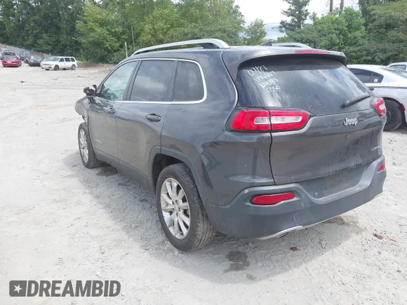 ✅ 2017 Jeep Cherokee High Altitude • VIN: 1C4PJLDB2HW517799 • Лот: 42951442. Опубліковано раніше на IAAI з пробігом 134 114 миль. Безкоштовний доступ до архіву аукціонних продажів зі США та докладний звіт про історію автомобіля на DreamBid. Зображення 3.