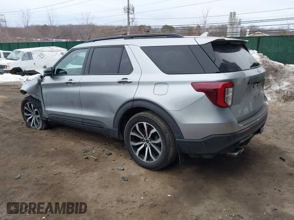 ✅ 2020 Ford Explorer ST • VIN: 1FM5K8GC9LGC39617 • Lot: 44501527. Wystawiony na IAAI z przebiegiem 156 016 mil. Bezpłatny archiwum sprzedaży aukcyjnych z USA i szczegółowy raport historii pojazdu na DreamBid. Zdjęcie 3.