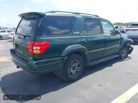 ✅ 2003 Toyota Sequoia Limited • VIN: 5TDZT38A33S177835 • Lot: 45211051. Wystawiony na IAAI z przebiegiem 197 297 mil. Bezpłatny archiwum sprzedaży aukcyjnych z USA i szczegółowy raport historii pojazdu na DreamBid. Zdjęcie 4.