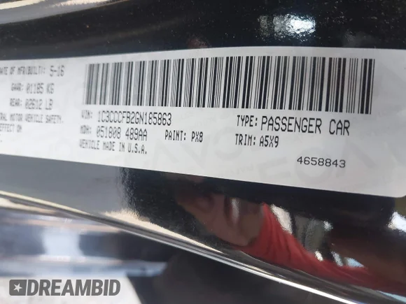 ✅ 2016 Chrysler 200 Touring • VIN: 1C3CCCFB2GN185863 • Lot: 45539317. Wystawiony na IAAI z przebiegiem 158 187 mil. Bezpłatny archiwum sprzedaży aukcyjnych z USA i szczegółowy raport historii pojazdu na DreamBid. Zdjęcie 9.