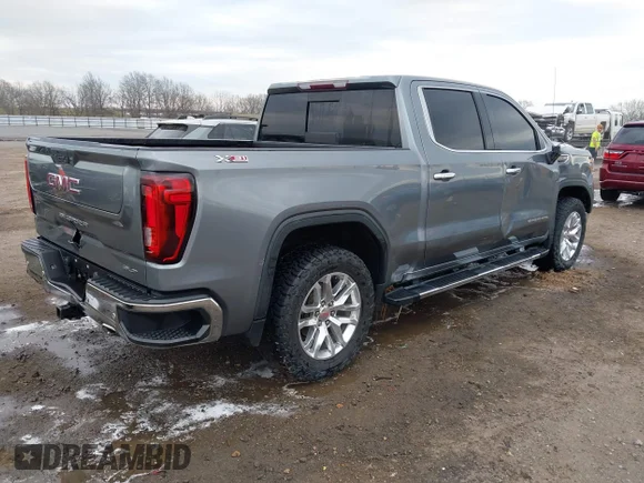 ✅ 2021 GMC Sierra 1500 SLT • VIN: 1GTU9DEL3MZ174650 • Lot: 44360939. Wystawiony na IAAI z przebiegiem 151 438 mil. Bezpłatny archiwum sprzedaży aukcyjnych z USA i szczegółowy raport historii pojazdu na DreamBid. Zdjęcie 4.