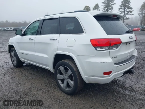 ✅ 2014 Jeep Grand Cherokee Overland • VIN: 1C4RJFCG7EC386504 • Лот: 44418984. Опубліковано раніше на IAAI з пробігом 103 712 миль. Безкоштовний доступ до архіву аукціонних продажів зі США та докладний звіт про історію автомобіля на DreamBid. Зображення 3.