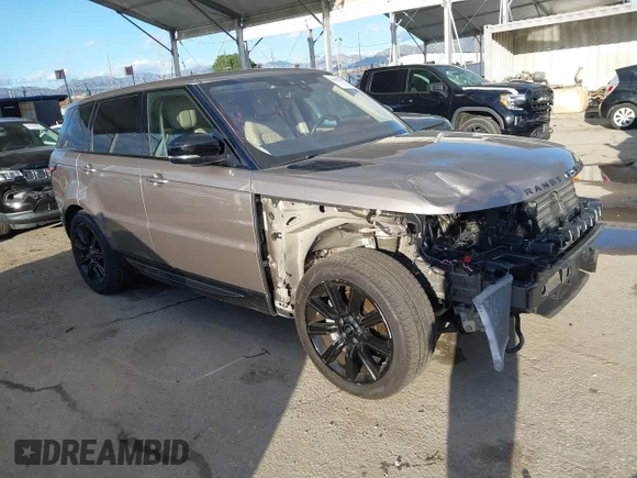 ✅ 2021 Land Rover Range Rover Sport HSE Silver Edition • VIN: SALWR2SU2MA785254 • Lot: 44402352. Listed on IAAI with 17,570 mi. Free auction sales archive from the USA and detailed vehicle history report at DreamBid. Image 1.