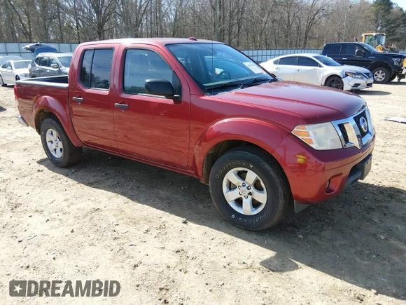 ✅ 2013 Nissan Frontier SV • VIN: 1N6AD0ER1DN751923 • Lot: 44591908. Listed on IAAI with 274,794 mi. Free auction sales archive from the USA and detailed vehicle history report at DreamBid. Image 1.