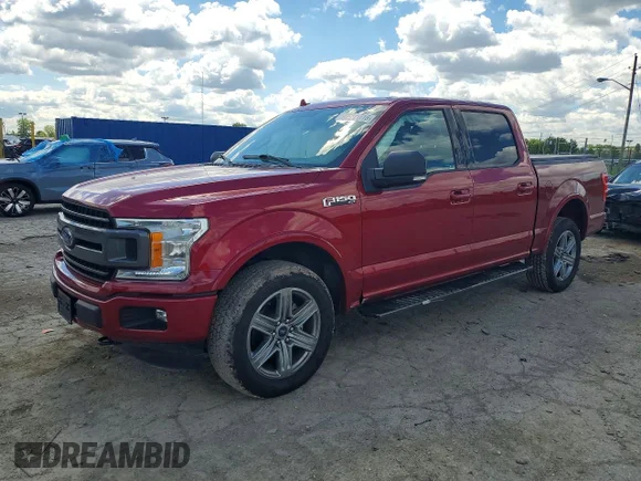 ✅ 2018 Ford F-150 XL • VIN: 1FTEW1EG5JFA52092 • Lot: 57307516. Wystawiony na Copart z przebiegiem 80 601 mil. Bezpłatny archiwum sprzedaży aukcyjnych z USA i szczegółowy raport historii pojazdu na DreamBid. Zdjęcie 1.