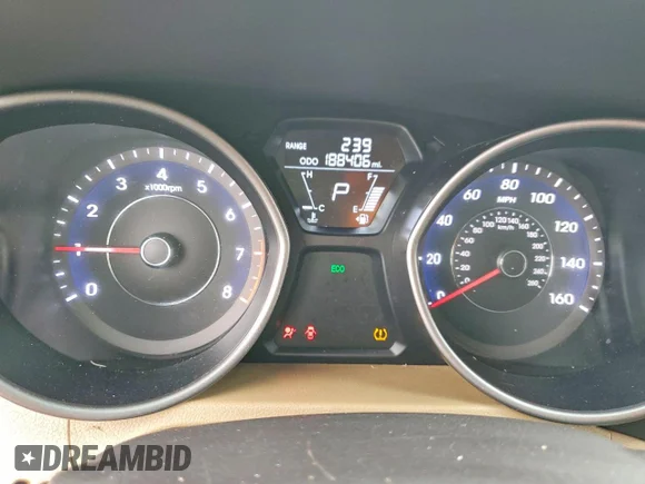 ✅ 2013 Hyundai Elantra GLS • VIN: 5NPDH4AE5DH401547 • Lot: 79712045. Listed on Copart with 188,406 mi. Free auction sales archive from the USA and detailed vehicle history report at DreamBid. Image 9.