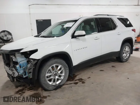 ✅ 2019 Chevrolet Traverse LT Cloth • VIN: 1GNEVGKW2KJ116984 • Lot: 44271177. Listed on IAAI with 93,369 mi. Free auction sales archive from the USA and detailed vehicle history report at DreamBid. Image 2.