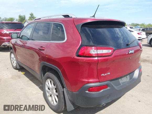 ✅ 2016 Jeep Cherokee Latitude • VIN: 1C4PJMCB4GW140284 • Lot: 45203195. Wystawiony na IAAI z przebiegiem 97 524 mil. Bezpłatny archiwum sprzedaży aukcyjnych z USA i szczegółowy raport historii pojazdu na DreamBid. Zdjęcie 3.