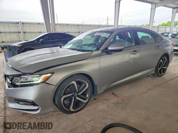 ✅ 2020 Honda Accord Sport • VIN: 1HGCV1F35LA152149 • Lot: 55580866. Listed on Copart with 56,279 mi. Free auction sales archive from the USA and detailed vehicle history report at DreamBid. Image 1.