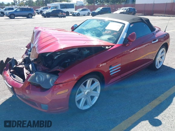 ✅ 2005 Chrysler Crossfire Limited • VIN: 1C3AN65L25X049702 • Lot: 43386394. Wystawiony na IAAI z przebiegiem 86 038 mil. Bezpłatny archiwum sprzedaży aukcyjnych z USA i szczegółowy raport historii pojazdu na DreamBid. Zdjęcie 2.