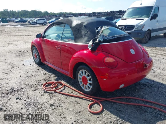 ✅ 2005 Volkswagen Beetle GLS • VIN: 3VWCM31Y35M361666 • Лот: 45430626. Опубліковано раніше на IAAI з пробігом 171 370 миль. Безкоштовний доступ до архіву аукціонних продажів зі США та докладний звіт про історію автомобіля на DreamBid. Зображення 3.