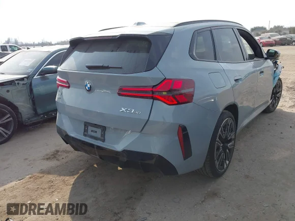 ✅ 2025 BMW X3 30 xDrive • VIN: 5UX53GP04S9Y28447 • Lot: 44014312. Listed on IAAI with 18,894 mi. Free auction sales archive from the USA and detailed vehicle history report at DreamBid. Image 4.