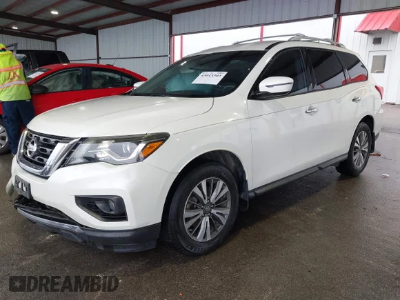 ✅ 2017 Nissan Pathfinder SL • VIN: 5N1DR2MN4HC910751 • Lot: 45015303. Wystawiony na IAAI z przebiegiem 125 440 mil. Bezpłatny archiwum sprzedaży aukcyjnych z USA i szczegółowy raport historii pojazdu na DreamBid. Zdjęcie 2.