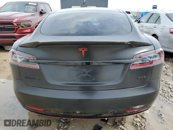 ✅ 2017 Tesla Model S 100D • VIN: 5YJSA1E27HF215345 • Lot: 44867253. Listed on Copart with 104,020 mi. Free auction sales archive from the USA and detailed vehicle history report at DreamBid. Image 6.