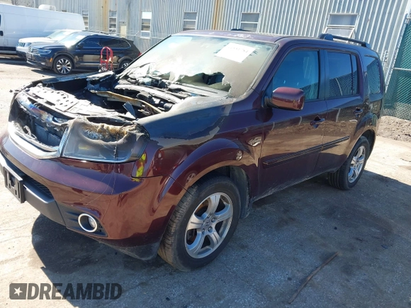 ✅ 2015 Honda Pilot EX-L • VIN: 5FNYF4H5XFB029072 • Lot: 44551784. Wystawiony na IAAI z przebiegiem 155 000 mil. Bezpłatny archiwum sprzedaży aukcyjnych z USA i szczegółowy raport historii pojazdu na DreamBid. Zdjęcie 2.