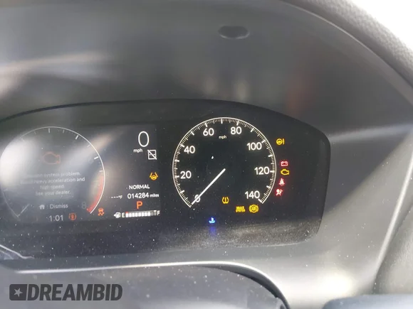 ✅ 2025 Honda HR-V Sport • VIN: 3CZRZ1H50SM708150 • Lot: 44728709. Listed on IAAI with 14,284 mi. Free auction sales archive from the USA and detailed vehicle history report at DreamBid. Image 7.