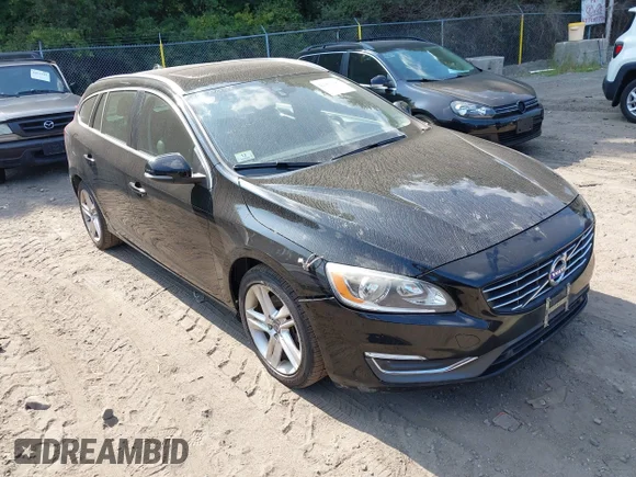 ✅ 2015 Volvo V60 T5 Drive-E Premier • VIN: YV126MEB4F1189404 • Lot: 42961446. Listed on IAAI with 131,265 mi. Free auction sales archive from the USA and detailed vehicle history report at DreamBid. Image 1.