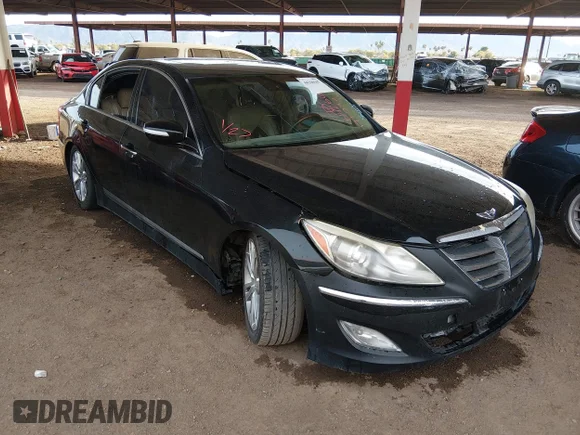 ✅ 2012 Hyundai Genesis R-Spec • VIN: KMHGC4DH9CU171092 • Lot: 44266547. Wystawiony na IAAI z przebiegiem 179 680 mil. Bezpłatny archiwum sprzedaży aukcyjnych z USA i szczegółowy raport historii pojazdu na DreamBid. Zdjęcie 1.