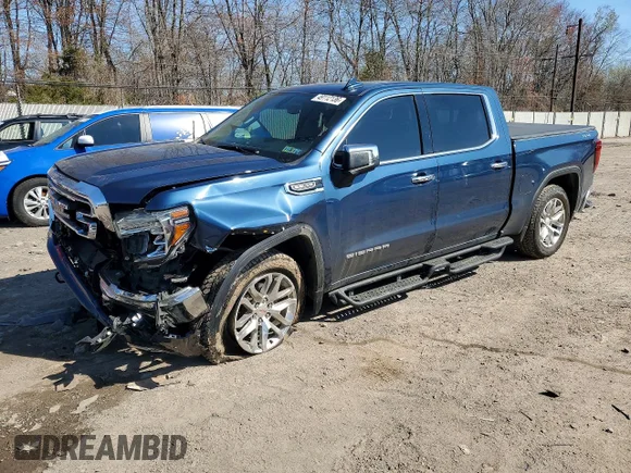 ✅ 2019 GMC Sierra 1500 SLT • VIN: 1GTU9DED6KZ168914 • Лот: 49112136. Опубліковано раніше на Copart з пробігом 52 444 миль. Безкоштовний доступ до архіву аукціонних продажів зі США та докладний звіт про історію автомобіля на DreamBid. Зображення 1.