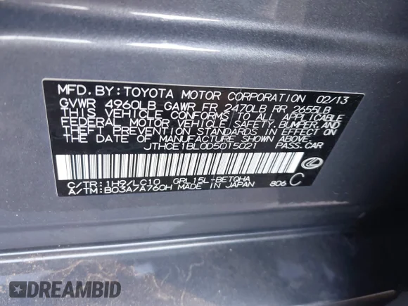 ✅ 2013 Lexus GS 350 • VIN: JTHCE1BL0D5015021 • Лот: 43694370. Опубліковано раніше на IAAI з пробігом 119 078 миль. Безкоштовний доступ до архіву аукціонних продажів зі США та докладний звіт про історію автомобіля на DreamBid. Зображення 9.