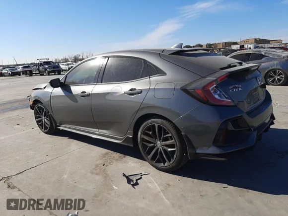 ✅ 2020 Honda Civic Sport Touring • VIN: SHHFK7H91LU206013 • Lot: 36322393. Listed on Copart with Not provided. Free auction sales archive from the USA and detailed vehicle history report at DreamBid. Image 2.