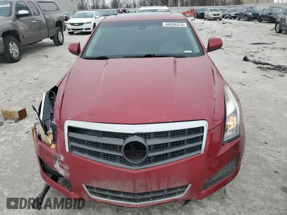 ✅ 2013 Cadillac ATS • VIN: 1G6AA5RA6D0113857 • Лот: 44056315. Опубліковано раніше на Copart з пробігом 137 398 миль. Безкоштовний доступ до архіву аукціонних продажів зі США та докладний звіт про історію автомобіля на DreamBid. Зображення 5.