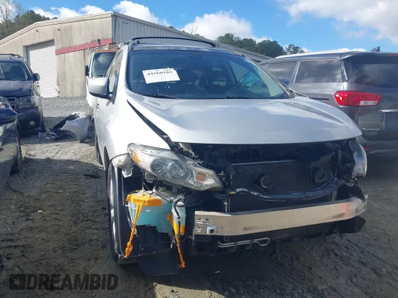 ✅ 2012 Nissan Murano SL • VIN: JN8AZ1MU4CW111816 • Lot: 44568182. Listed on IAAI with 94,927 mi. Free auction sales archive from the USA and detailed vehicle history report at DreamBid. Image 1.
