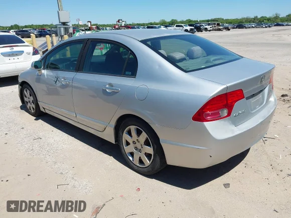 ✅ 2008 Honda Civic LX • VIN: 1HGFA16548L029593 • Lot: 44776177. Wystawiony na IAAI z przebiegiem 163 884 mil. Bezpłatny archiwum sprzedaży aukcyjnych z USA i szczegółowy raport historii pojazdu na DreamBid. Zdjęcie 3.