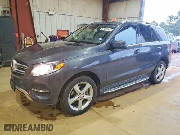 ✅ 2016 Mercedes-Benz GLE 350 • VIN: 4JGDA5JB5GA696592 • Lot: 57434646. Wystawiony na Copart z przebiegiem 52 034 mil. Bezpłatny archiwum sprzedaży aukcyjnych z USA i szczegółowy raport historii pojazdu na DreamBid. Zdjęcie 1.