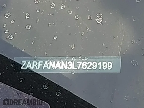 ✅ 2020 Alfa Romeo Giulia Sport • VIN: ZARFANAN3L7629199 • Лот: 43394983. Опубліковано раніше на IAAI з пробігом Не вказано. Безкоштовний доступ до архіву аукціонних продажів зі США та докладний звіт про історію автомобіля на DreamBid. Зображення 9.