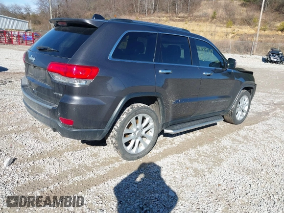 ✅ 2017 Jeep Grand Cherokee Limited • VIN: 1C4RJFBG4HC640885 • Lot: 44189719. Wystawiony na IAAI z przebiegiem 79 048 mil. Bezpłatny archiwum sprzedaży aukcyjnych z USA i szczegółowy raport historii pojazdu na DreamBid. Zdjęcie 4.
