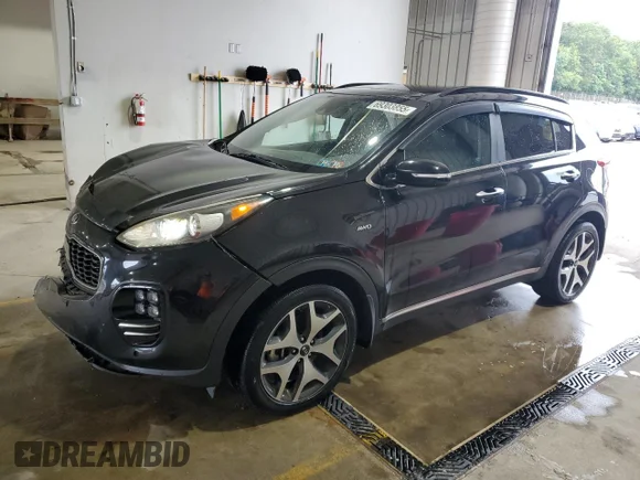 ✅ 2019 Kia Sportage SX Turbo • VIN: KNDPRCA66K7553951 • Lot: 69303855. Wystawiony na Copart z przebiegiem 78 752 mil. Bezpłatny archiwum sprzedaży aukcyjnych z USA i szczegółowy raport historii pojazdu na DreamBid. Zdjęcie 1.