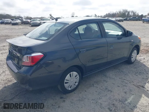 ✅ 2024 Mitsubishi Mirage ES • VIN: ML32FUFJ2RHF13723 • Lot: 44544156. Wystawiony na IAAI z przebiegiem 15 384 mil. Bezpłatny archiwum sprzedaży aukcyjnych z USA i szczegółowy raport historii pojazdu na DreamBid. Zdjęcie 4.
