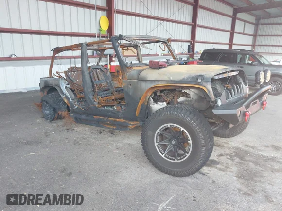 ✅ 2018 Jeep Wrangler Sport • VIN: 1C4GJXAG9JW180352 • Lot: 42715049. Listed on IAAI with 66,661 mi. Free auction sales archive from the USA and detailed vehicle history report at DreamBid. Image 1.