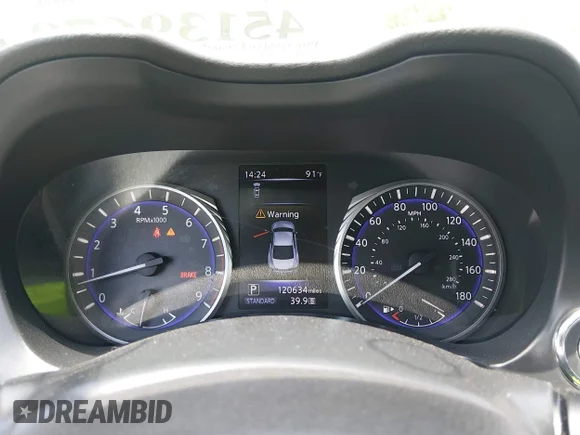 ✅ 2019 Infiniti Q60 Luxe • VIN: JN1EV7EK5KM231632 • Лот: 45139670. Опубліковано раніше на IAAI з пробігом 120 634 миль. Безкоштовний доступ до архіву аукціонних продажів зі США та докладний звіт про історію автомобіля на DreamBid. Зображення 7.