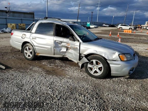 ✅ 2003 Subaru Baja • VIN: 4S4BT61C036105064 • Lot: 72448265. Wystawiony na Copart z przebiegiem 284 237 mil. Bezpłatny archiwum sprzedaży aukcyjnych z USA i szczegółowy raport historii pojazdu na DreamBid. Zdjęcie 4.