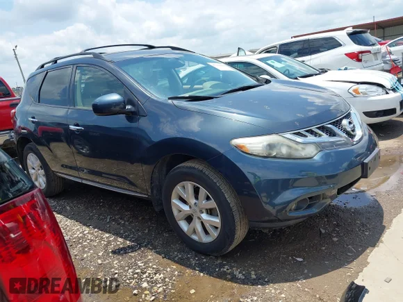 ✅ 2014 Nissan Murano S • VIN: JN8AZ1MU8EW410597 • Lot: 45201620. Wystawiony na IAAI z przebiegiem 151 742 mil. Bezpłatny archiwum sprzedaży aukcyjnych z USA i szczegółowy raport historii pojazdu na DreamBid. Zdjęcie 1.