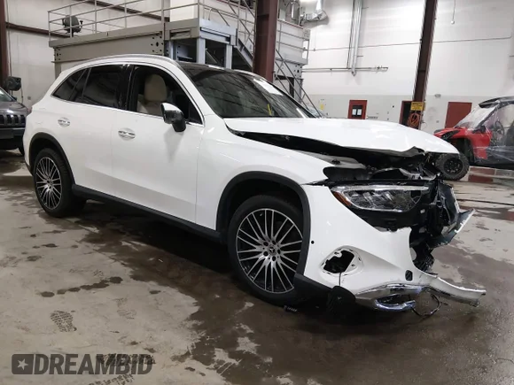 ✅ 2025 Mercedes-Benz GLC 300 • VIN: W1NKM4HB0SF361084 • Lot: 44864734. Listed on IAAI with Not provided. Free auction sales archive from the USA and detailed vehicle history report at DreamBid. Image 1.