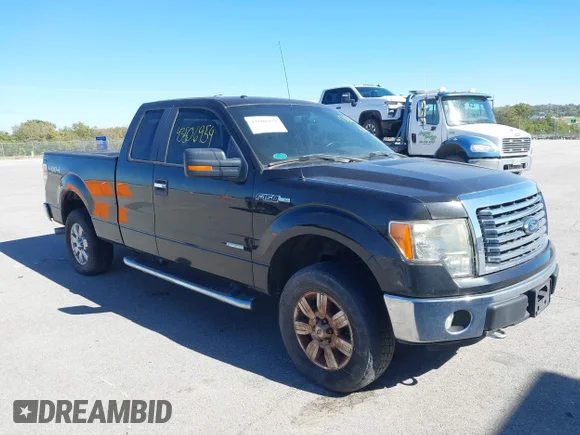 ✅ 2011 Ford F-150 XLT • VIN: 1FTFX1ET2BFB10157 • Lot: 43506954. Listed on IAAI with 221,472 mi. Free auction sales archive from the USA and detailed vehicle history report at DreamBid. Image 1.