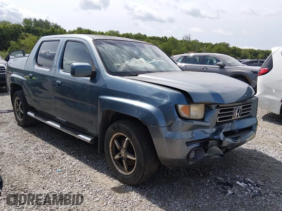 ✅ 2007 Honda Ridgeline RTL • VIN: 2HJYK16577H527184 • Lot: 45419688. Wystawiony na IAAI z przebiegiem 276 504 mil. Bezpłatny archiwum sprzedaży aukcyjnych z USA i szczegółowy raport historii pojazdu na DreamBid. Zdjęcie 1.