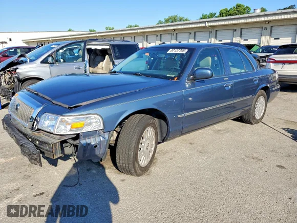 ✅ 2007 Mercury Grand Marquis LS • VIN: 2MEFM75V07X643115 • Лот: 57137706. Опубликован ранее на Copart с пробегом Не указан. Бесплатный доступ к архиву аукционных продаж из США и подробный отчёт об истории автомобиля на DreamBid. Изображение 1.