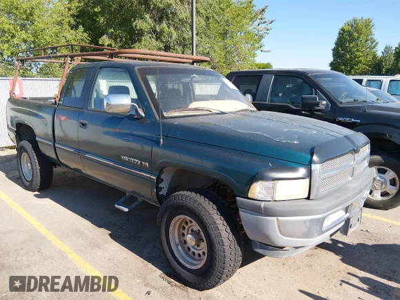 ✅ 1997 Dodge 1500 • VIN: 1B7HF13YXVJ540918 • Lot: 45606521. Listed on IAAI with 211,512 mi. Free auction sales archive from the USA and detailed vehicle history report at DreamBid. Image 1.