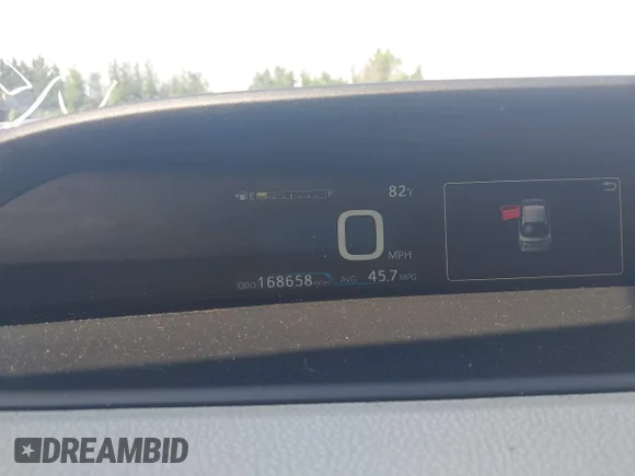 ✅ 2016 Toyota Prius Three • VIN: JTDKARFUXG3516430 • Lot: 45515582. Listed on IAAI with 168,658 mi. Free auction sales archive from the USA and detailed vehicle history report at DreamBid. Image 7.