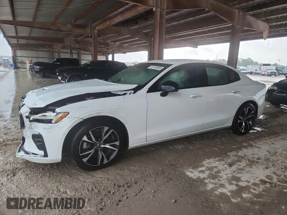 ✅ 2024 Volvo S60 Plus Dark Theme • VIN: 7JRL12FL3RG281322 • Lot: 56103856. Listed on Copart with 5,870 mi. Free auction sales archive from the USA and detailed vehicle history report at DreamBid. Image 1.