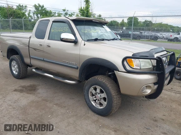 ✅ 2003 Toyota Tundra SR5 • VIN: 5TBBN44183S433788 • Lot: 42366638. Wystawiony na IAAI z przebiegiem 186 103 mil. Bezpłatny archiwum sprzedaży aukcyjnych z USA i szczegółowy raport historii pojazdu na DreamBid. Zdjęcie 1.