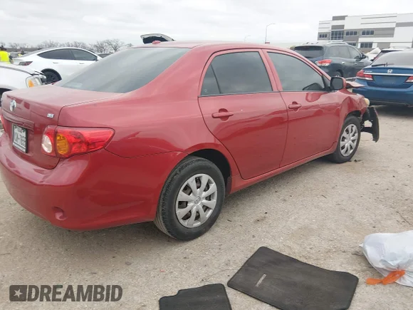 ✅ 2009 Toyota Corolla LE • VIN: 1NXBU40E29Z103065 • Lot: 43951525. Wystawiony na IAAI z przebiegiem 165 786 mil. Bezpłatny archiwum sprzedaży aukcyjnych z USA i szczegółowy raport historii pojazdu na DreamBid. Zdjęcie 4.