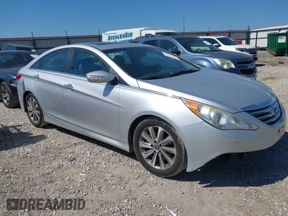 ✅ 2014 Hyundai Sonata Limited • VIN: 5NPEC4AC3EH816398 • Lot: 43339100. Listed on IAAI with 193,071 mi. Free auction sales archive from the USA and detailed vehicle history report at DreamBid. Image 1.